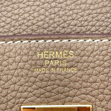 Load image into Gallery viewer, HERMES Birkin Etoupe Togo Leather Size 30
