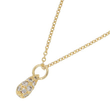 将图像加载到图库查看器中，TIFFANY&amp;Co. Teardrop Necklace 18K Yellow Gold
