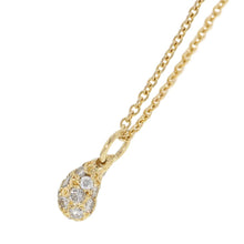 将图像加载到图库查看器中，TIFFANY&amp;Co. Teardrop Necklace 18K Yellow Gold
