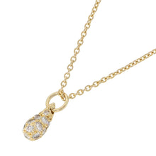 将图像加载到图库查看器中，TIFFANY&amp;Co. Teardrop Necklace 18K Yellow Gold
