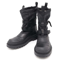 将图像加载到图库查看器中，Dior ExplorerStrapBoots Black3BO232ZBR Leather Canvas Size 42
