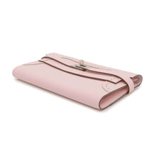 Load image into Gallery viewer, HERMES Kelly Wallet Long Gillies Rose Sakura Swift Leather
