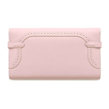 Load image into Gallery viewer, HERMES Kelly Wallet Long Gillies Rose Sakura Swift Leather
