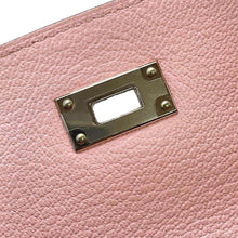 Load image into Gallery viewer, HERMES Kelly Wallet Long Gillies Rose Sakura Swift Leather
