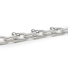 将图像加载到图库查看器中，TIFFANY&amp;Co. Hardware Link Bracelet Size Large60153089 SV925
