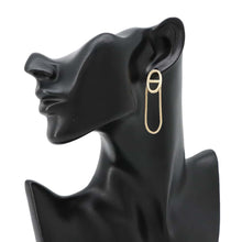 将图像加载到图库查看器中，HERMES Earrings《Chaine d&#39;Ancre Danae》 18K Yellow Gold
