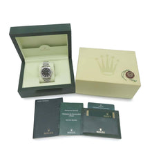 Load image into Gallery viewer, ROLEX Datejust W36mm 18KWG Stainless Steel Black Con Pewter/10PD Dial116244G
