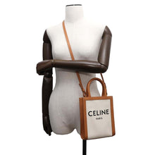 Load image into Gallery viewer, CELINE Vertical hippopotamus Beige/Brown193302 Canvas Leather Size Mini
