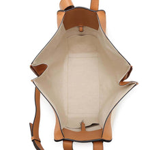 Load image into Gallery viewer, LOEWE Hammock Shoulder Bag Ken Price collaboration Beige/Brown Canvas Leather Size Small
