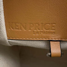 Load image into Gallery viewer, LOEWE Hammock Shoulder Bag Ken Price collaboration Beige/Brown Canvas Leather Size Small
