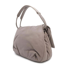 Load image into Gallery viewer, CELINE Pillow Shoulder Bag Gray Leather
