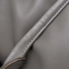 将图像加载到图库查看器中，CELINE Pillow Shoulder Bag Gray Leather
