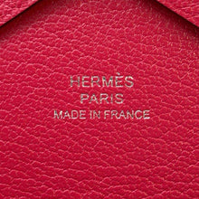 将图像加载到图库查看器中，HERMES Calvi Duo Rose Extreme Chevre Myzore Goatskin
