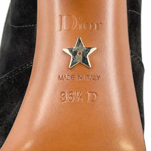 将图像加载到图库查看器中，Dior D-RISE EncreBoots BlackKDI494VVVS900 suede Size 36.5
