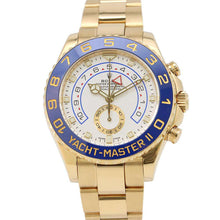 Load image into Gallery viewer, ROLEX Yacht-MasterII W44mm 18K Yellow Gold White Dial116688
