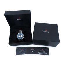 将图像加载到图库查看器中，TUDOR Black Bay Chrono Boutique Limited Edition W41mm Stainless Steel Blue DialM79360B-0002
