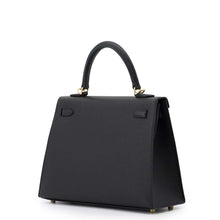 Load image into Gallery viewer, HERMES Kelly Sellier Black Epsom Size 25
