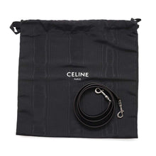 将图像加载到图库查看器中，CELINE Luggage Nano Shopper Black189243 Leather
