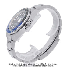 将图像加载到图库查看器中，ROLEX GMT MasterII W40mm Stainless Steel Black Dial126710BLNR
