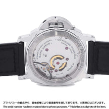 将图像加载到图库查看器中，PANERAI Luminor Base 8 Days Acciaio W44mm Stainless Steel Leather White DialPAM00561
