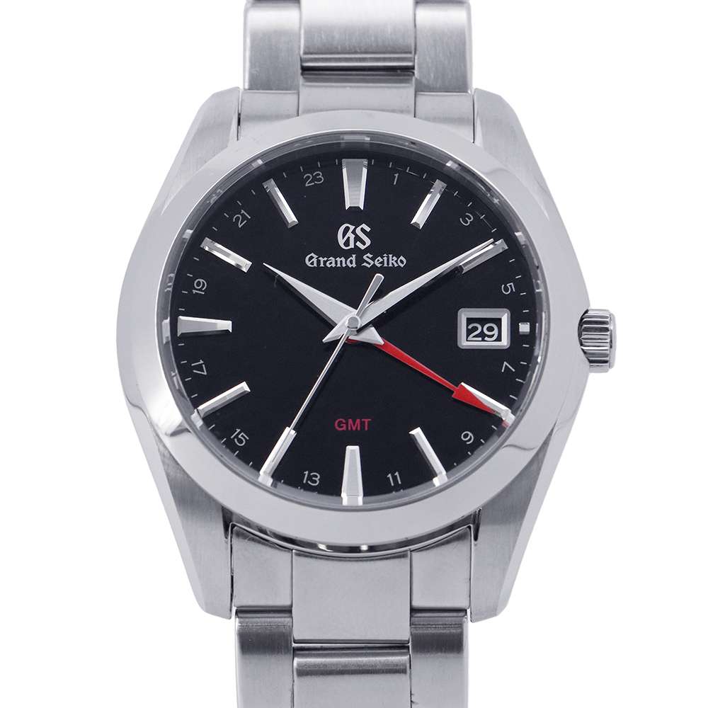 SEIKO Grand Seiko Heritage Collection 9FQuartz GMT W40mm Stainless Steel Black DialSBGN013