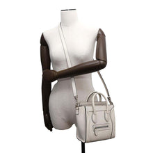 Load image into Gallery viewer, CELINE Luggage shopper White168243 Leather Size Nano
