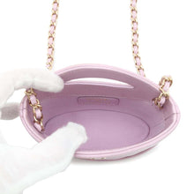 Load image into Gallery viewer, CHANEL ChainClutch Mini Shoulder PurpleAP3924 Lambskin Size Nano
