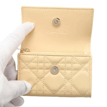 Load image into Gallery viewer, Dior My Dior Glycine My Dior Glycine Wallet YellowS0966ONIW Lambskin
