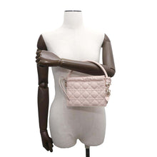 Load image into Gallery viewer, Dior Lady Dior Milly 2WAY Handbag PinkS0981ONMJ Lambskin Size Mini
