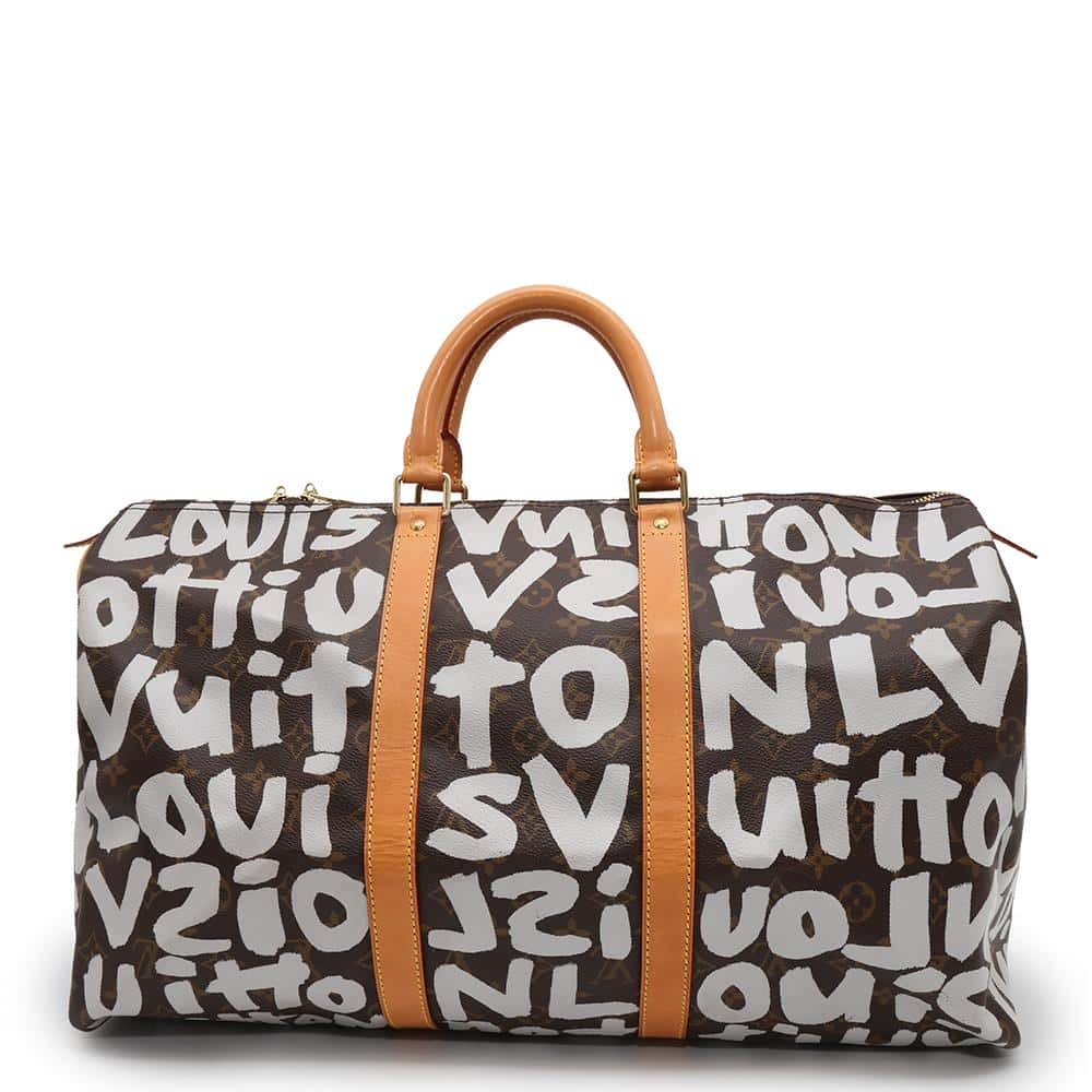 LOUIS VUITTON Keepall ArgentM92197 Monogram・Graffiti Size 50