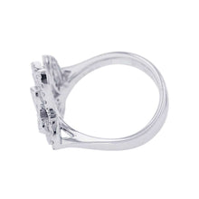 Load image into Gallery viewer, GRAFF Double Butterfly Silhouette Diamond Ring Size Approximately 8thRGR789 18K White Gold
