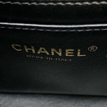 将图像加载到图库查看器中，CHANEL Matelasse Top Handle Flap Back 2WAY ChainShoulder BlackAS4233 Lambskin
