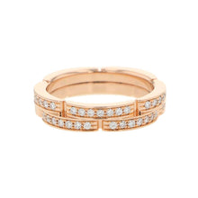 Load image into Gallery viewer, CARTIER Maillon PANTHERE Wedding Ring Size 51/#11B4098851/B4098800 18K Pink Gold
