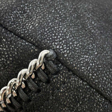 Load image into Gallery viewer, Stella McCartney Falabella Star Studded Zip Around Backpack Black468952 Polyester
