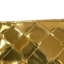 Load image into Gallery viewer, Bottega Veneta INTRECCIATO Bifold Wallet Gold742330 Lambskin
