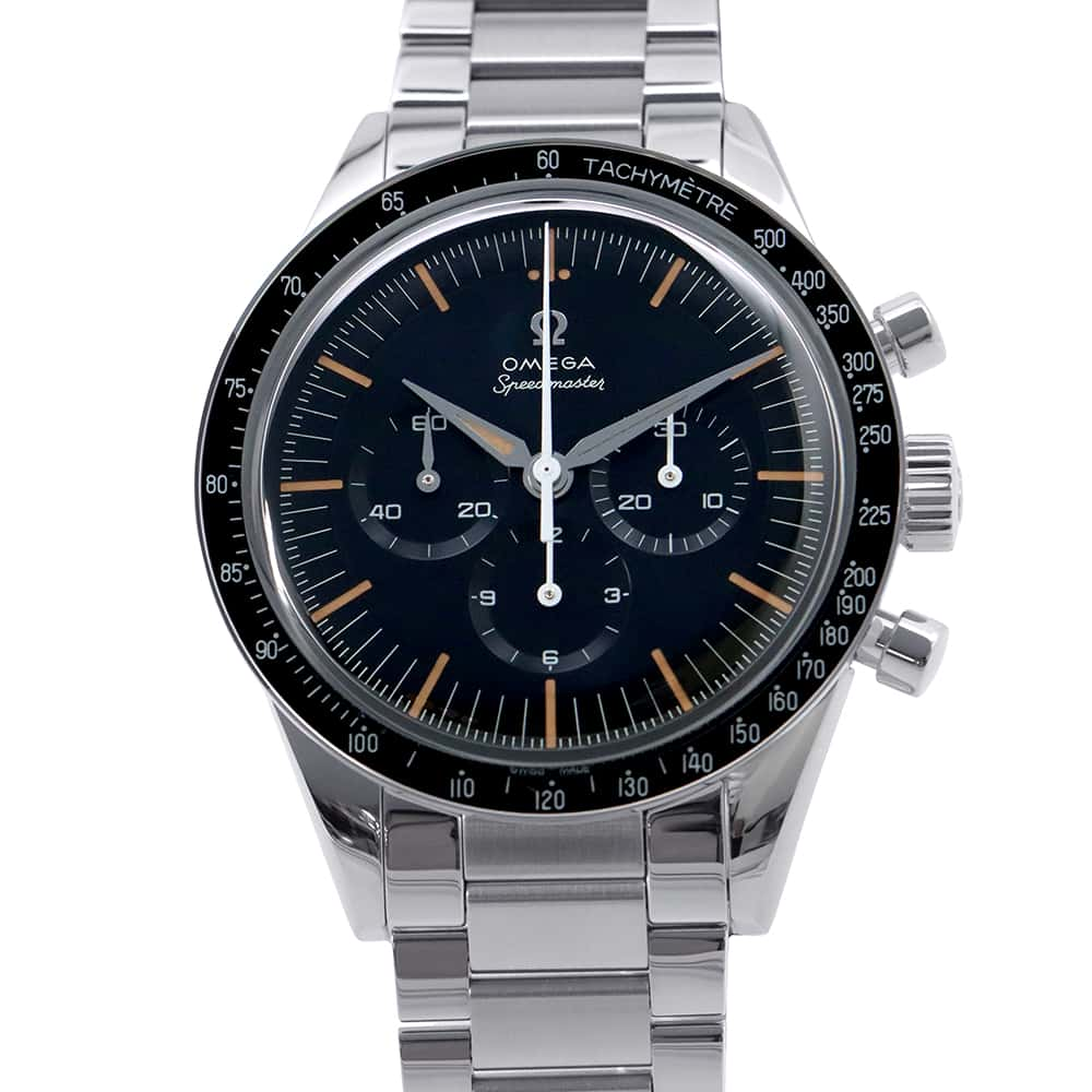 OMEGA Speedmaster First OMEGA in Space W39.7mm Stainless Steel Black Dial310.30.40.50.06.001