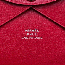 将图像加载到图库查看器中，HERMES Calvi Duo Rose Extreme Chevre Shamqila
