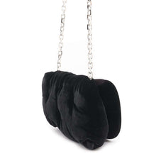 Load image into Gallery viewer, Maison Margiela Maison Margiela Glam Slam Shoulder Bag BlackSB1WG0019 Velour Size Small
