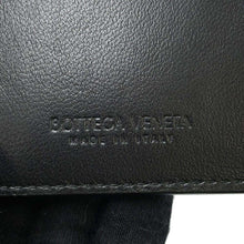 Load image into Gallery viewer, Bottega Veneta Cassette Zipper Card Case Black765460 Lambskin
