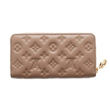 Load image into Gallery viewer, LOUIS VUITTON Zippy Wallet Taupe GreyM81511 Monogram・Lambskin
