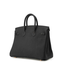 将图像加载到图库查看器中，HERMES Birkin Black Togo Leather Size 25
