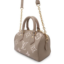 Load image into Gallery viewer, LOUIS VUITTON Speedy Bandouliere Tourterelle claimM46575 Monogram Empreinte Leather Size 20
