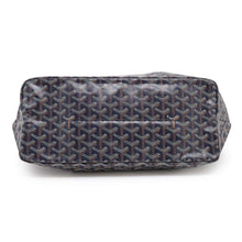 将图像加载到图库查看器中，GOYARD Saint Louis Navy BlueSTLOUIPMLTY12CL12P PVC Leather Size PM
