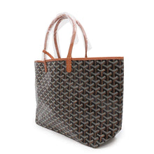 Load image into Gallery viewer, GOYARD Saint Louis Black/NaturalSTLOUIPMLTY01CL03P PVC Leather Size PM
