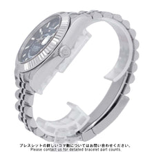 将图像加载到图库查看器中，ROLEX Sky-Dweller W42mm Stainless Steel K18WG Bright Blue Dial336934
