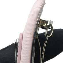 Load image into Gallery viewer, PRADA Re-Nylon Triangle Logo Barrette Pink1IF129 Satin
