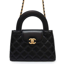 Load image into Gallery viewer, CHANEL Shopping Bag 2way Shoulder Bag BlackAS4416 Shiny Calf Leather Size Mini
