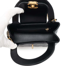 Load image into Gallery viewer, CHANEL Shopping Bag 2way Shoulder Bag BlackAS4416 Shiny Calf Leather Size Mini
