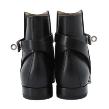 将图像加载到图库查看器中，HERMES Short boots 《Neo》 BlackH162133Z Leather Size 34
