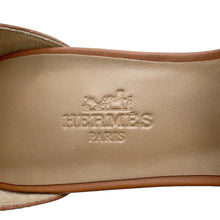 将图像加载到图库查看器中，HERMES Sandals Legend GoldH172196Z Calf Leather Size 34
